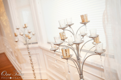 Silver-candelabra